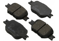 Kit de plaquettes de frein, frein à disque 37223 ABS