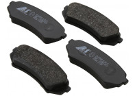 Kit de plaquettes de frein, frein à disque 37226 ABS