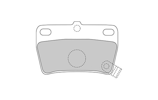 Kit de plaquettes de frein, frein à disque 37227 ABS, Image 2