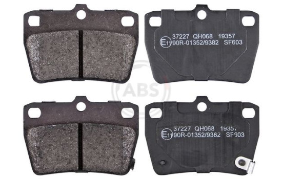 Kit de plaquettes de frein, frein à disque 37227 ABS, Image 4