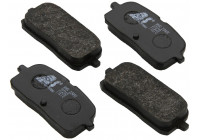 Kit de plaquettes de frein, frein à disque 37233 ABS