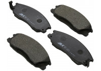 Kit de plaquettes de frein, frein à disque 37242 ABS