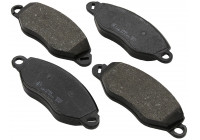 Kit de plaquettes de frein, frein à disque 37256 ABS