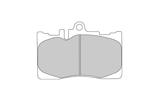Kit de plaquettes de frein, frein à disque 37261 ABS, Image 2