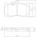 Kit de plaquettes de frein, frein à disque 37261 ABS, Vignette 3