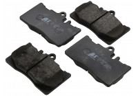 Kit de plaquettes de frein, frein à disque 37261 ABS