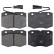 Kit de plaquettes de frein, frein à disque 37265 ABS, Vignette 3