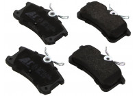 Kit de plaquettes de frein, frein à disque 37270 ABS