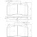 Kit de plaquettes de frein, frein à disque 37271 ABS, Vignette 2