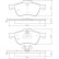 Kit de plaquettes de frein, frein à disque 37279 ABS, Vignette 3