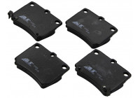 Kit de plaquettes de frein, frein à disque 37284 ABS