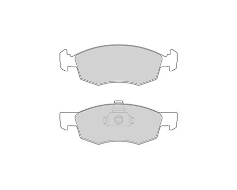 Kit de plaquettes de frein, frein à disque 37286 ABS, Image 3