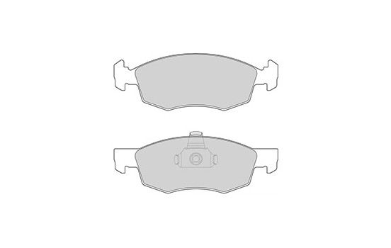 Kit de plaquettes de frein, frein à disque 37286 ABS, Image 3
