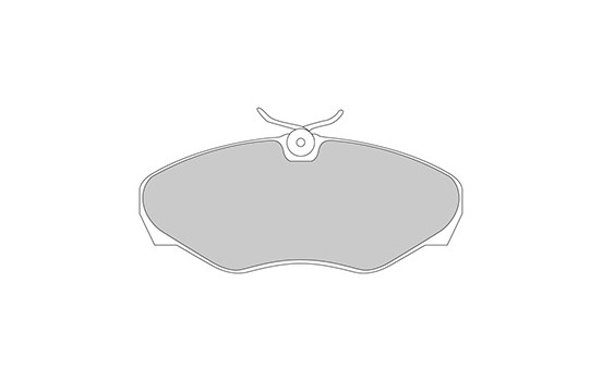 Kit de plaquettes de frein, frein à disque 37287 ABS, Image 3