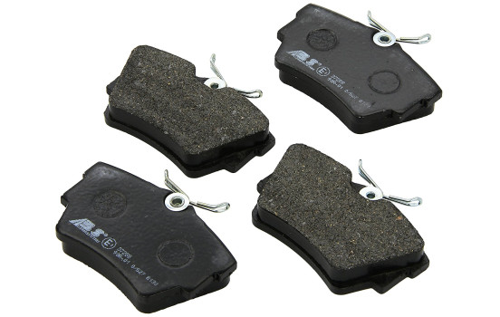 Kit de plaquettes de frein, frein à disque 37288 ABS