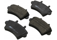 Kit de plaquettes de frein, frein à disque 37290 ABS