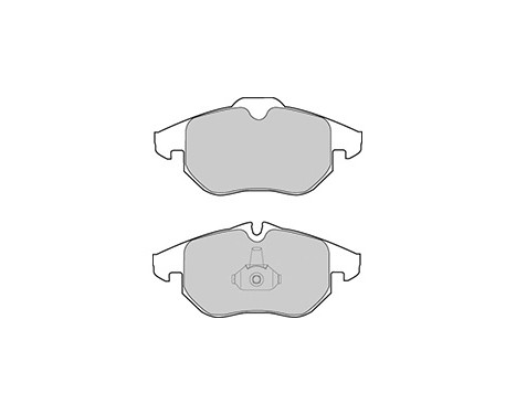 Kit de plaquettes de frein, frein à disque 37300 ABS, Image 3