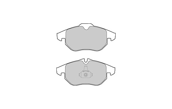 Kit de plaquettes de frein, frein à disque 37300 ABS, Image 3