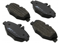 Kit de plaquettes de frein, frein à disque 37306 ABS