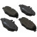 Kit de plaquettes de frein, frein à disque 37306 ABS