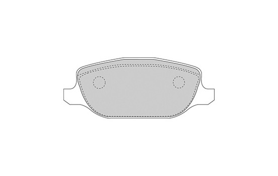 Kit de plaquettes de frein, frein à disque 37317 ABS, Image 3