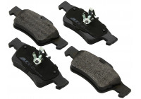 Kit de plaquettes de frein, frein à disque 37319 ABS