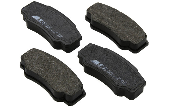 Kit de plaquettes de frein, frein à disque 37333 ABS