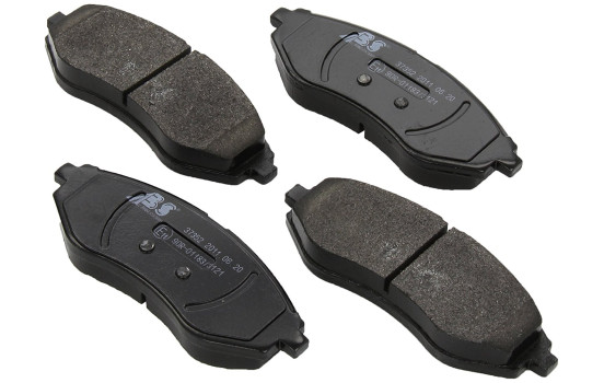 Kit de plaquettes de frein, frein à disque 37352 ABS
