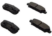 Kit de plaquettes de frein, frein à disque 37384 ABS