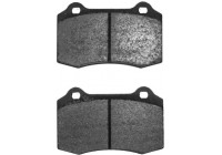 Kit de plaquettes de frein, frein à disque 37388 ABS