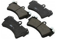 Kit de plaquettes de frein, frein à disque 37391 ABS