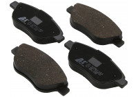 Kit de plaquettes de frein, frein à disque 37418 ABS