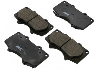 Kit de plaquettes de frein, frein à disque 37420 ABS