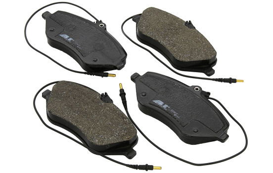 Kit de plaquettes de frein, frein à disque 37431 ABS