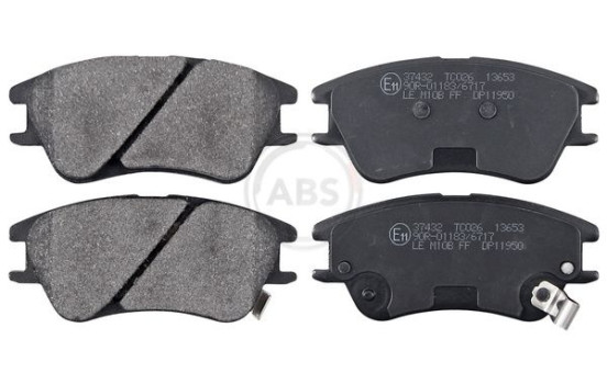 Kit de plaquettes de frein, frein à disque 37432 ABS, Image 4