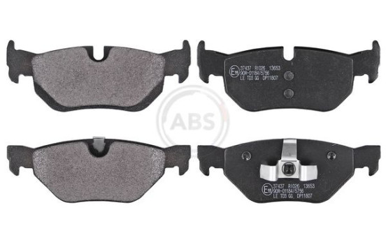 Kit de plaquettes de frein, frein à disque 37437 ABS, Image 3
