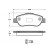 Kit de plaquettes de frein, frein à disque 37439 ABS, Vignette 2