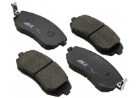 Kit de plaquettes de frein, frein à disque 37446 ABS