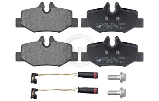 Kit de plaquettes de frein, frein à disque 37450 ABS, Image 4