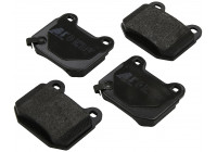 Kit de plaquettes de frein, frein à disque 37452 ABS