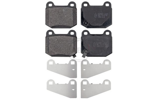 Kit de plaquettes de frein, frein à disque 37452 ABS, Image 3