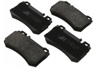 Kit de plaquettes de frein, frein à disque 37454 ABS