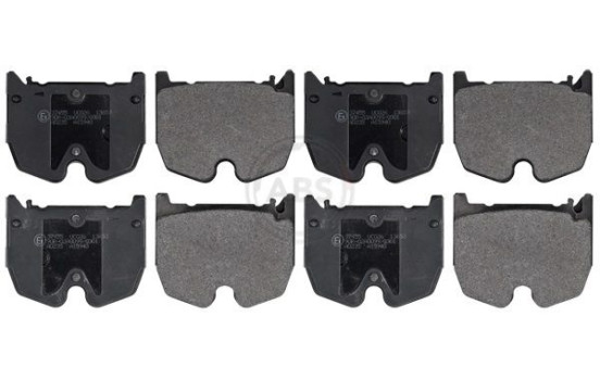 Kit de plaquettes de frein, frein à disque 37455 ABS, Image 2