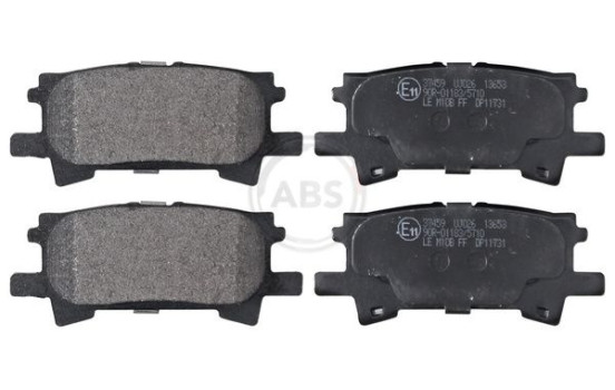 Kit de plaquettes de frein, frein à disque 37459 ABS, Image 3