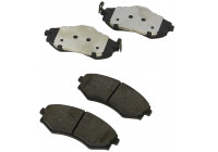 Kit de plaquettes de frein, frein à disque 37468 ABS