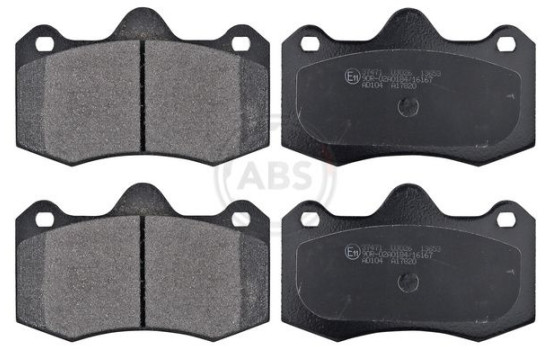 Kit de plaquettes de frein, frein à disque 37471 ABS, Image 3