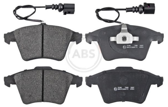 Kit de plaquettes de frein, frein à disque 37482 ABS, Image 3
