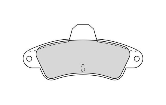Kit de plaquettes de frein, frein à disque 37497 ABS, Image 2
