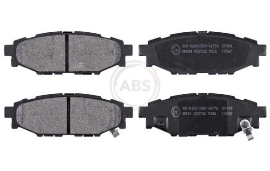 Kit de plaquettes de frein, frein à disque 37499 ABS, Image 4
