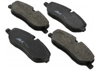 Kit de plaquettes de frein, frein à disque 37501 ABS